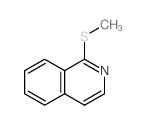 Isoquinoline, 1-(methylthio)-结构式