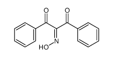 1,3-diphenyl-1,2,3-propanetrione 2-oxime Structure