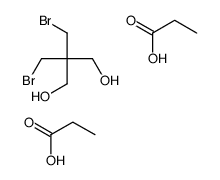 2,2-bis(bromomethyl)propane-1,3-diol,propanoic acid Structure