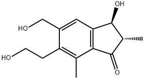 (2S,3S)-2,3-Dihydro-3-hydroxy-6-(2-hydroxyethyl)-5-hydroxymethyl-2,7-dimethyl-1H-inden-1-one picture