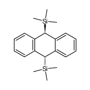 trans-9,10-bis(trimethylsilyl)-9,10-dihydroanthracene Structure