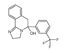 2,3,5,6-Tetrahydro-5-(α,α,α-trifluoro-m-tolyl)imidazo[2,1-a]isoquinolin-5-ol结构式