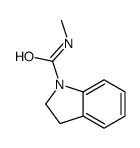 N-methyl-2,3-dihydroindole-1-carboxamide Structure