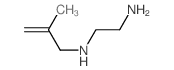 N-(2-methylprop-2-enyl)ethane-1,2-diamine结构式