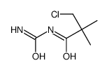 N-carbamoyl-3-chloro-2,2-dimethylpropanamide Structure