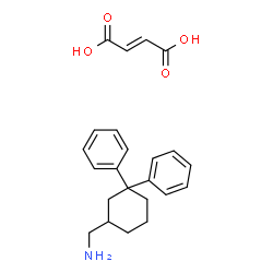 3,3-Diphenylcyclohexanemethylamine maleate picture