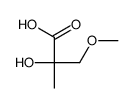 2-hydroxy-3-methoxy-2-methylpropanoic acid structure