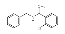 BENZYL-[1-(2-CHLOROPHENYL)ETHYL]AMINE picture