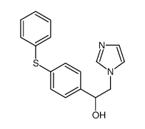 2-imidazol-1-yl-1-(4-phenylsulfanylphenyl)ethanol Structure