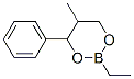 2-Ethyl-5-methyl-4-phenyl-1,3,2-dioxaborinane structure