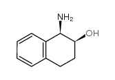 顺式-1-氨基-1,2,3,4-四氢-2-萘醇结构式