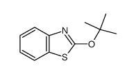 Benzothiazole, 2-(1,1-dimethylethoxy)- (9CI) structure