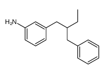 3-(2-benzylbutyl)aniline Structure