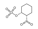 cis-2-nitrocyclohexyl perchlorate Structure