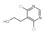 2-(4,6-Dichloro-5-pyrimidyl)ethanol Structure