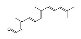 3,7,11-trimethyldodeca-2,4,6,8,10-pentaenal Structure