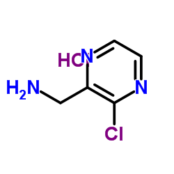 (3-Chloropyrazin-2-yl)methanamine dihydrochloride Structure