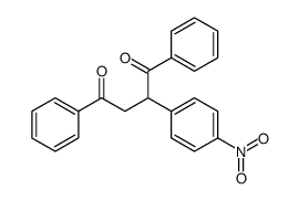 2-(4-nitrophenyl)-1,4-diphenylbutane-1,4-dione Structure