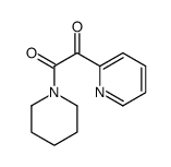 1-piperidin-1-yl-2-pyridin-2-ylethane-1,2-dione结构式