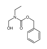 benzyl N-ethyl-N-(hydroxymethyl)carbamate Structure