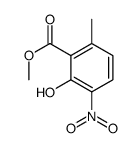 methyl 2-hydroxy-6-methyl-3-nitrobenzoate Structure