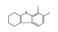 Dibenzothiophene, 1,2,3,4-tetrahydro-6,7-dimethyl结构式