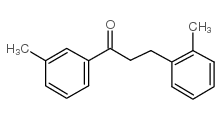 3'-METHYL-3-(2-METHYLPHENYL)PROPIOPHENONE Structure