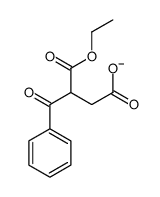 3-benzoyl-4-ethoxy-4-oxobutanoate Structure