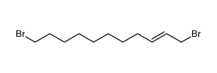 1,11-dibromo-undec-2t-ene Structure