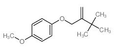 2-[(4-methoxyphenoxy)methyl]-3,3-dimethyl-but-1-ene picture