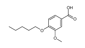 4-n-pentyloxy-3-methoxybenzoic acid picture