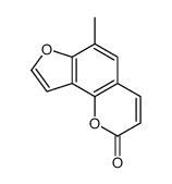 6-methylfuro[2,3-h]chromen-2-one Structure