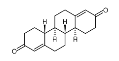 D-homo-gona-4,13(17a)-diene-3,17-dione结构式