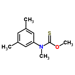 O-Methyl (3,5-dimethylphenyl)methylcarbamothioate Structure