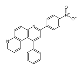 3-(4-nitrophenyl)-1-phenyl-4,7-phenanthroline Structure