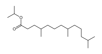 propan-2-yl 4,8,12-trimethyltridecanoate Structure