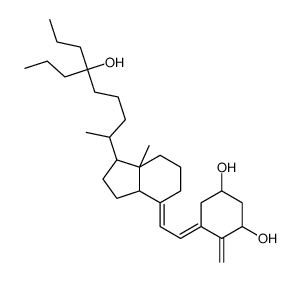 1,25-dihydroxy-26,27-dipropylcholecalciferol structure