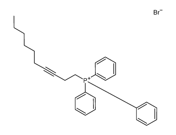 dec-3-yn-1-yltriphenylphosphonium bromide Structure