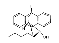 (R)-1-((9R,10R,12S)-9,10-dihydro-9,10-ethanoanthracen-12-yl)hexan-1-ol Structure