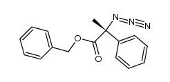 benzyl (R)-2-azido-2-phenylpropanoate Structure