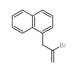 2-BROMO-3-(1-NAPHTHYL)-1-PROPENE Structure