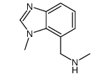 1H-Benzimidazole-7-methanamine,N,1-dimethyl-(9CI) Structure