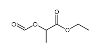 ethyl 2-(formyloxy)propionate Structure