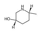 (3S,6R)-6-methylpiperidin-3-ol structure