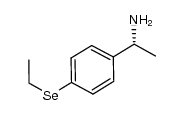 (R)-1-(4-(ethylselanyl)phenyl)ethanamine Structure