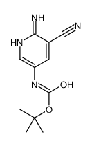 tert-butyl (6-amino-5-cyano-3-pyridinyl)carbamate(SALTDATA: FREE) picture