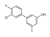 3-(3-chloro-4-fluorophenyl)-5-methylphenol结构式