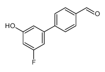 4-(3-fluoro-5-hydroxyphenyl)benzaldehyde结构式