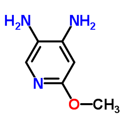 6-METHOXY-3,4-PYRIDINEDIAMINE Structure