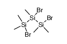 1,3-DIBROMOHEXAMETHYLTRISILANE, tech-95结构式